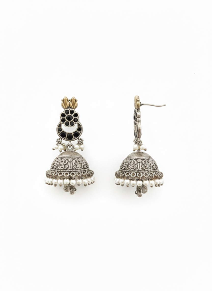 Metal Dangler Earrings-609