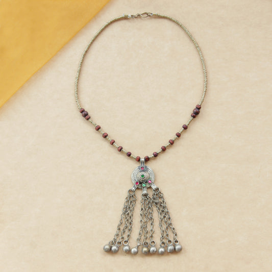 Antique Silver Afghani Jewellery for Celebration