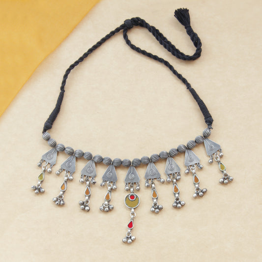 Elegant Afghani Jewellery Set for Festive Wear