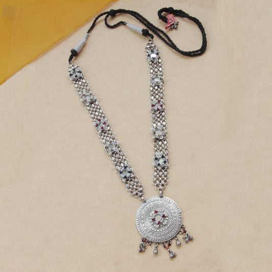 Classic German Silver Statement Necklace