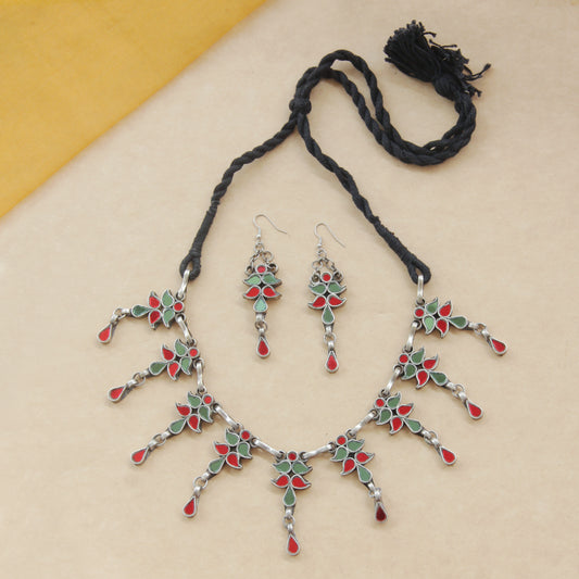 Royal Glass Jewelry for Garba Nights