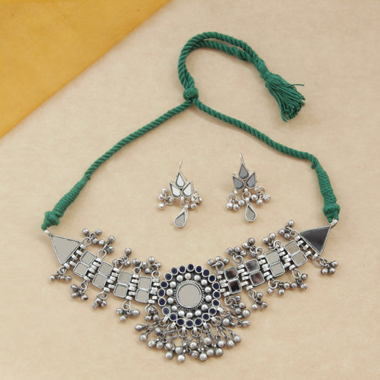 Handcrafted Festival Glass Necklace