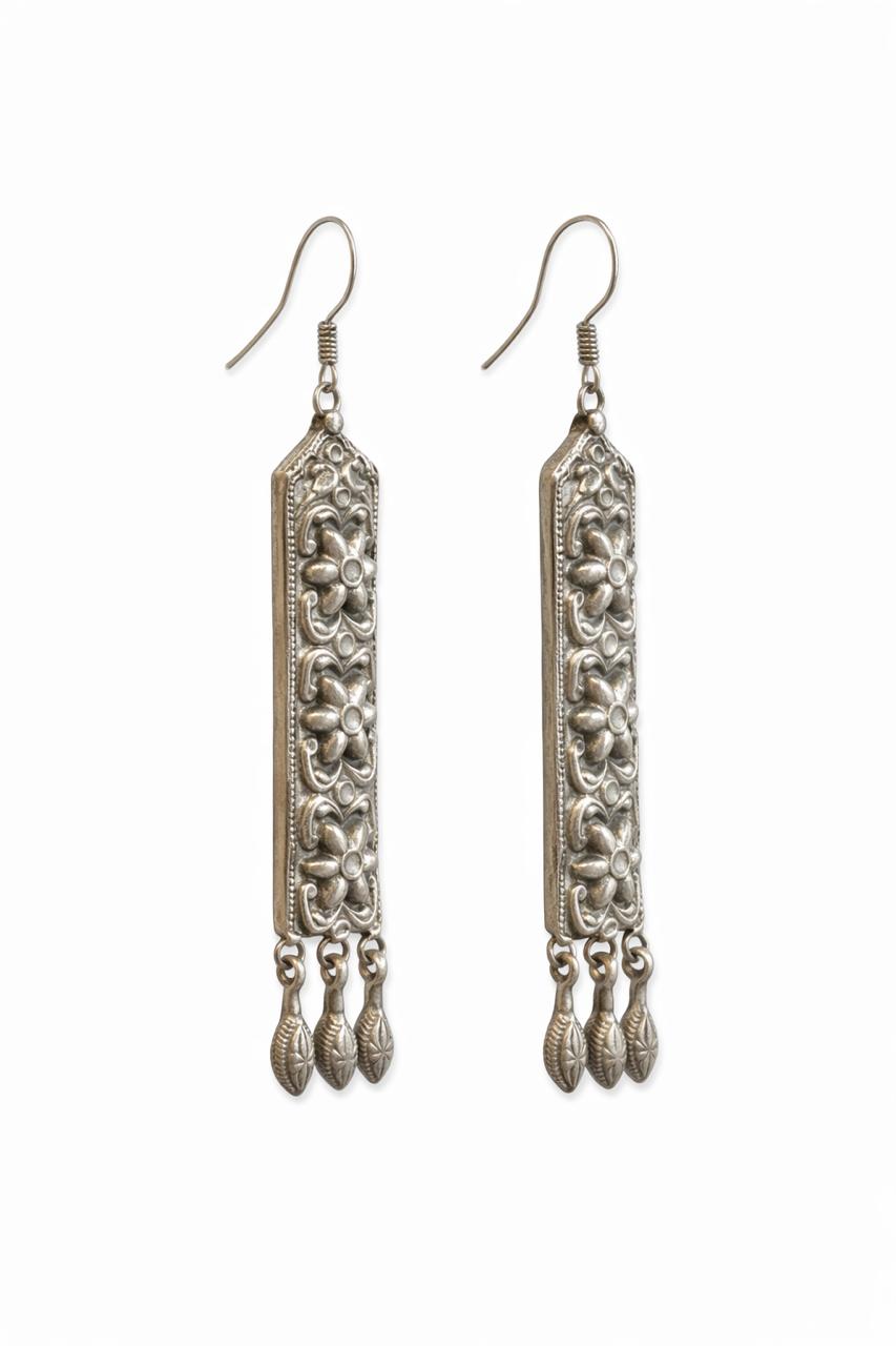 Metal Dangler Earrings-603