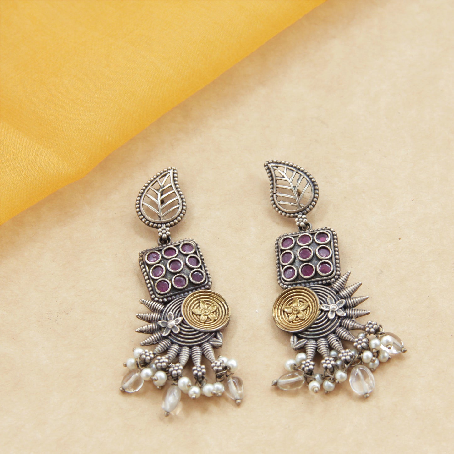 Navratri Dangler Earrings