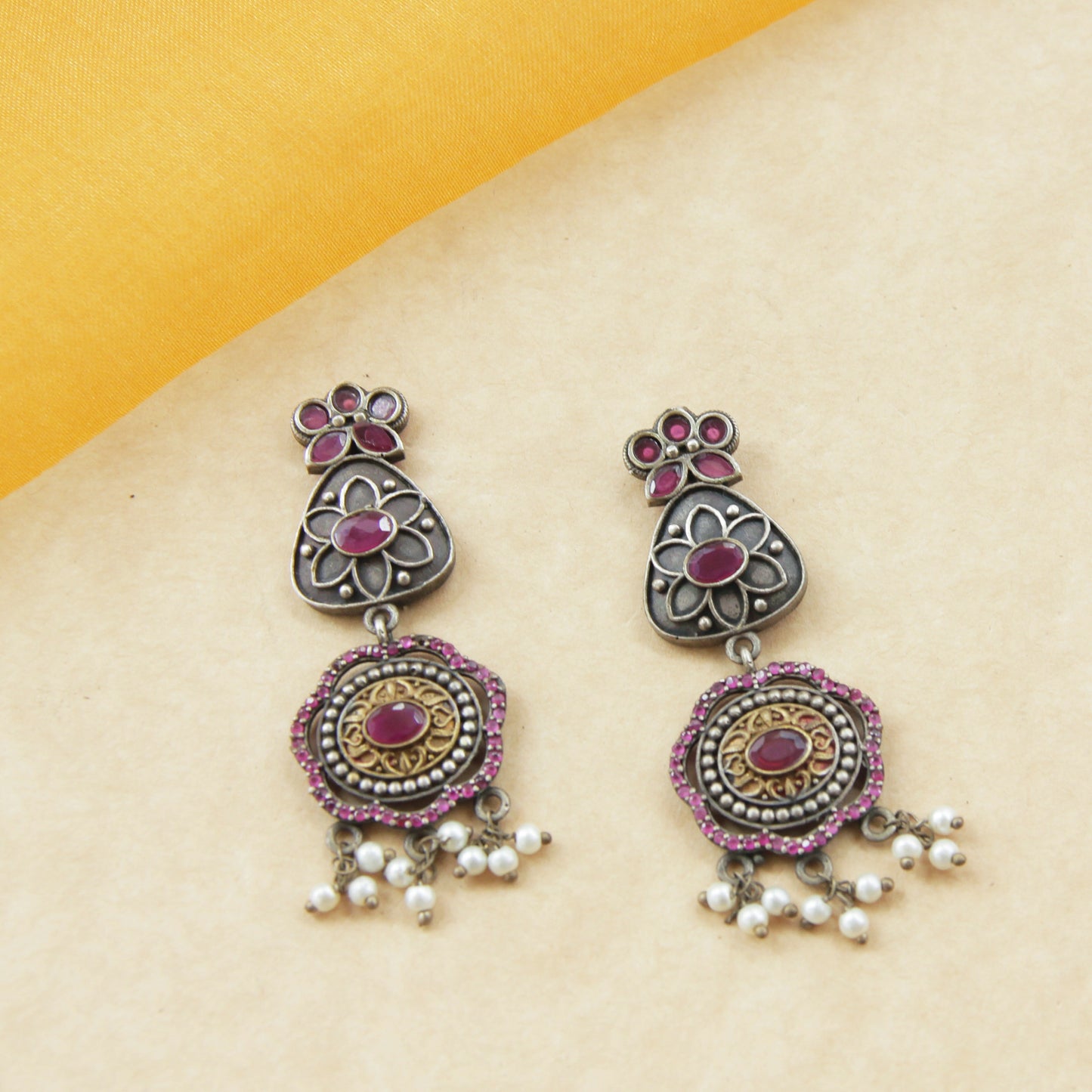 Navratri Dangler Earrings