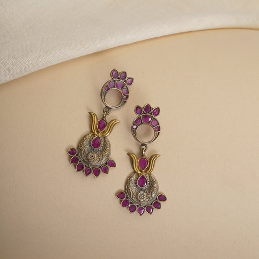 Metal Dangler Earrings