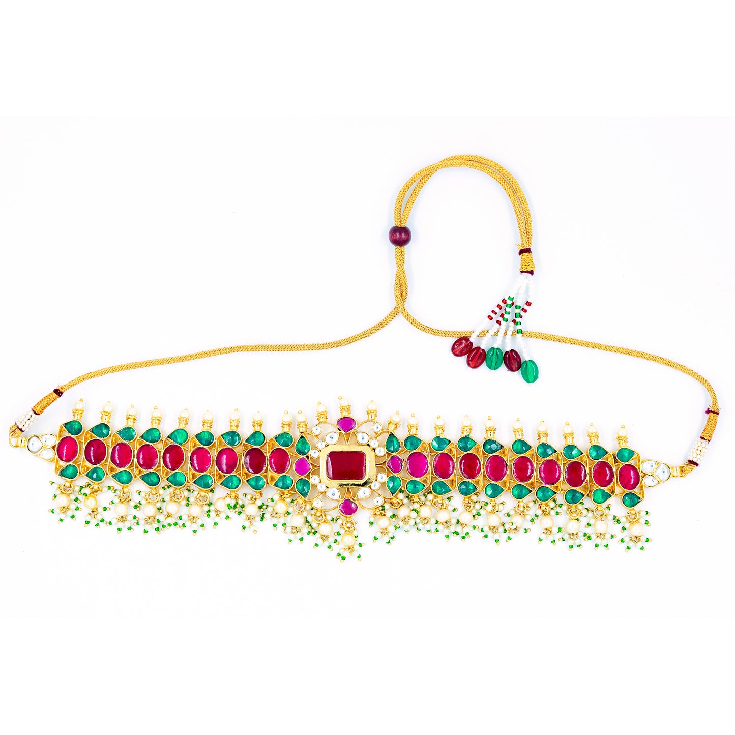 jadau kundan Necklace set (MER-06)