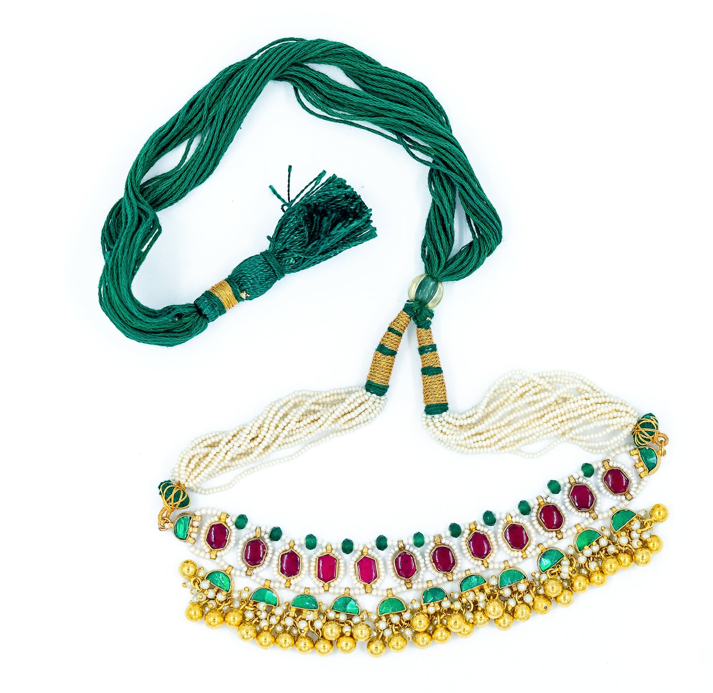 jadau kundan Necklace set (MER-04)