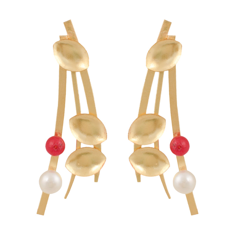 Hand made brass Earrings