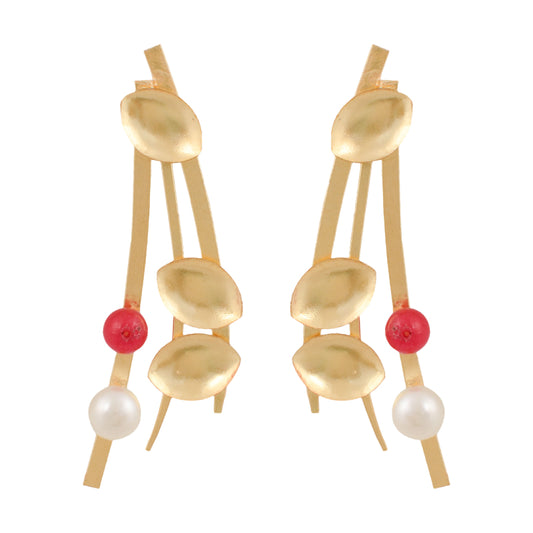 Hand made brass Earrings