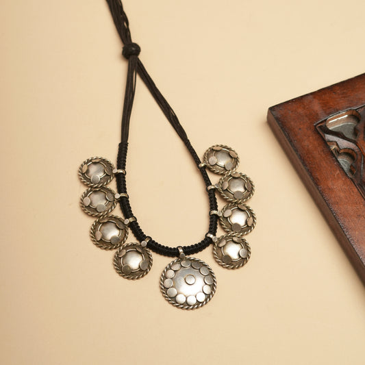 kids German silver Navratri jewelry set