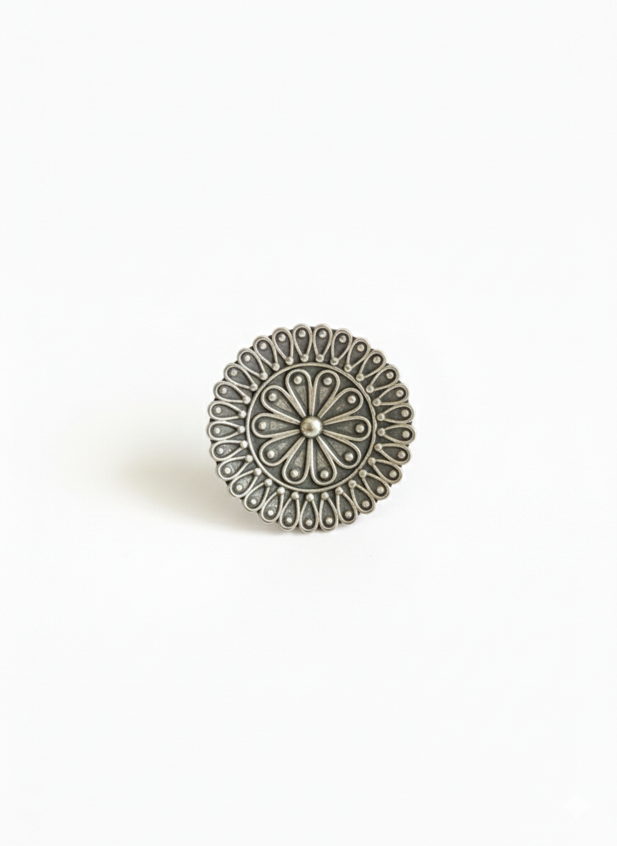 FLORAL STUDS EARRINGS-448