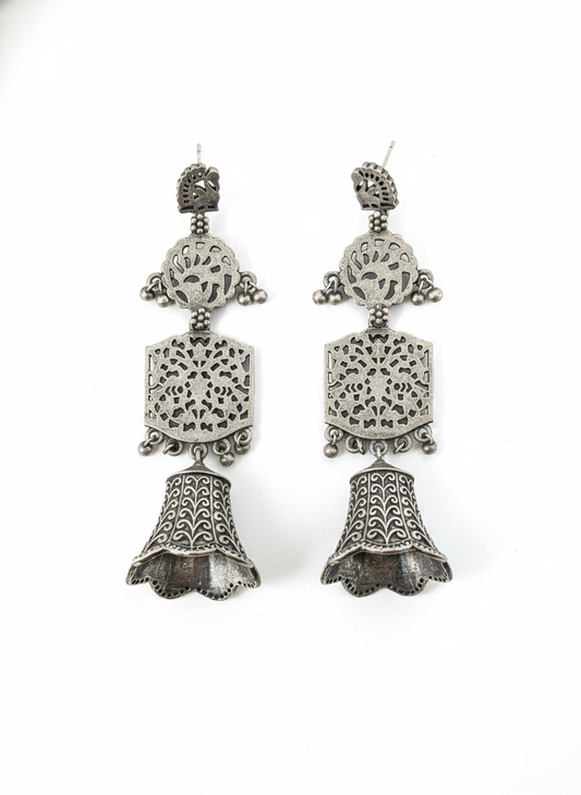 LONG PEACOCK JHUMKA-449