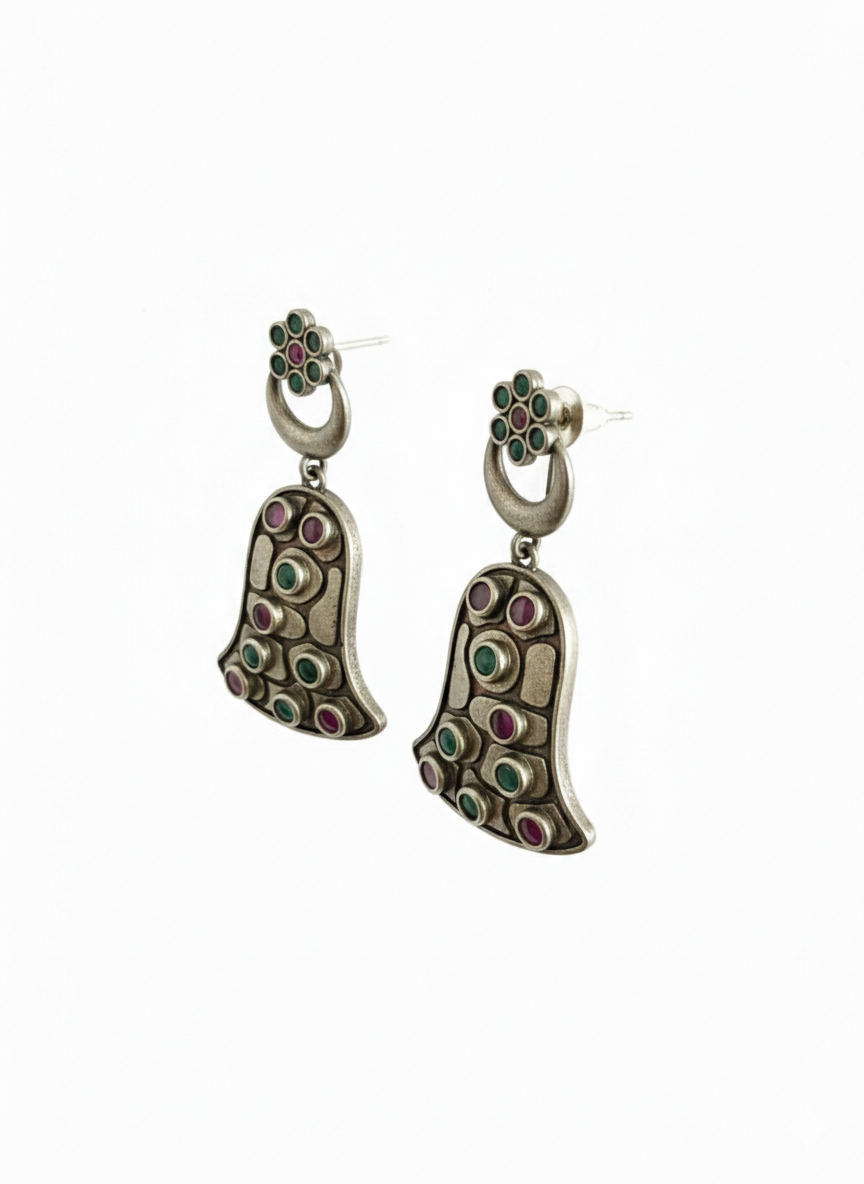 Metal Dangler Earrings-495