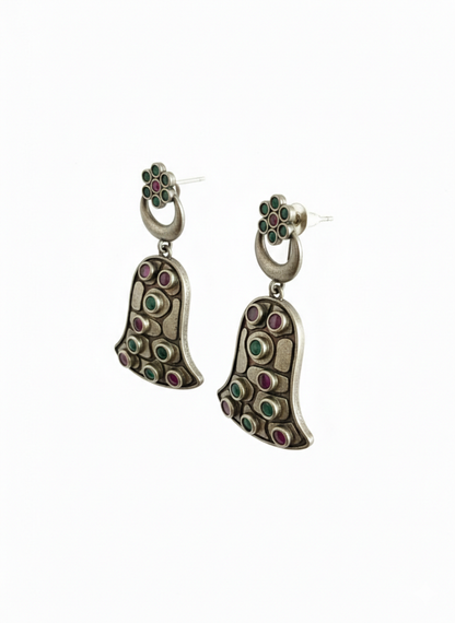 Metal Dangler Earrings-495