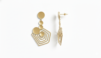Sleek Western Earrings-054-1299