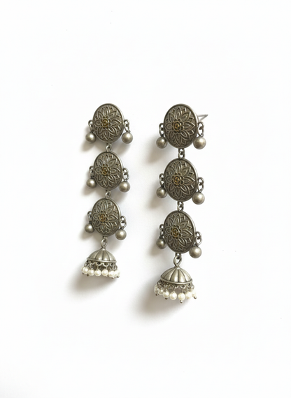Metal Dangler Earrings-501