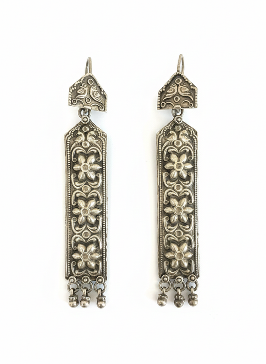 Metal Dangler Earrings-506