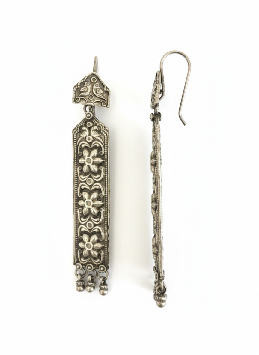 Metal Dangler Earrings-506