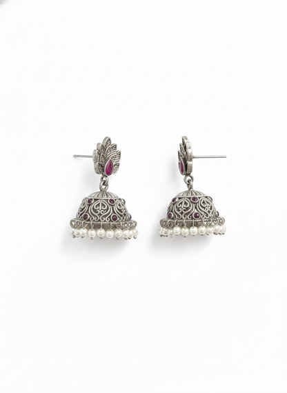 Metal Small Jhumkas -507