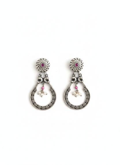 Metal Dangler Earrings-511