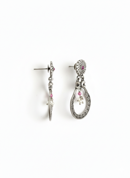 Metal Dangler Earrings-511