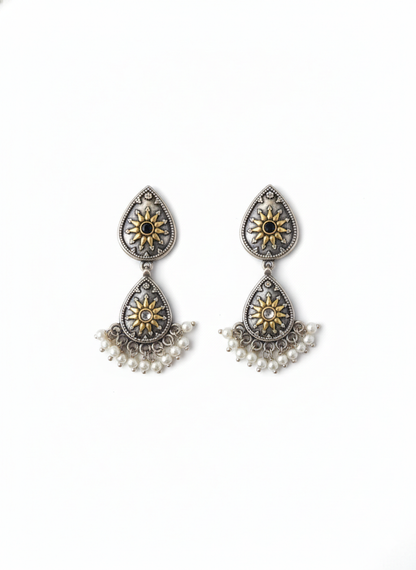 Metal Dangler Earrings-522