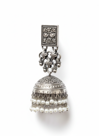 Metal Dangler Earrings-523