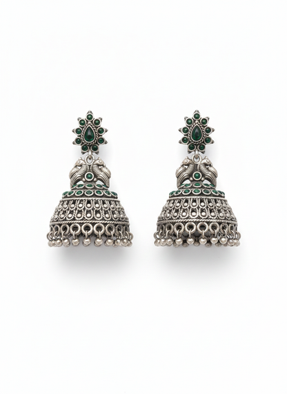 Metal Dangler Earrings-533