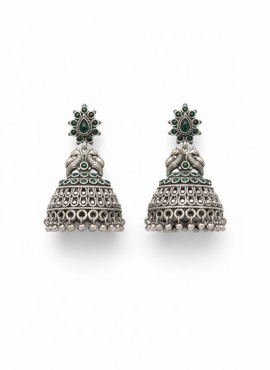 Metal Dangler Earrings-533