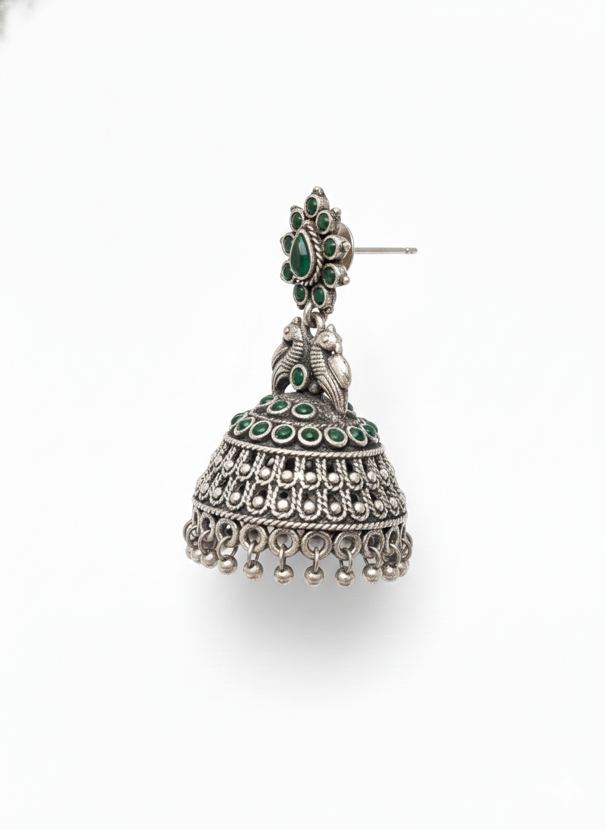 Metal Dangler Earrings-533