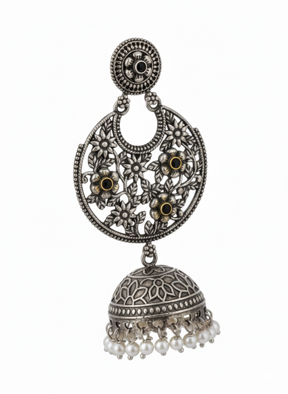 Metal Dangler Earrings-526