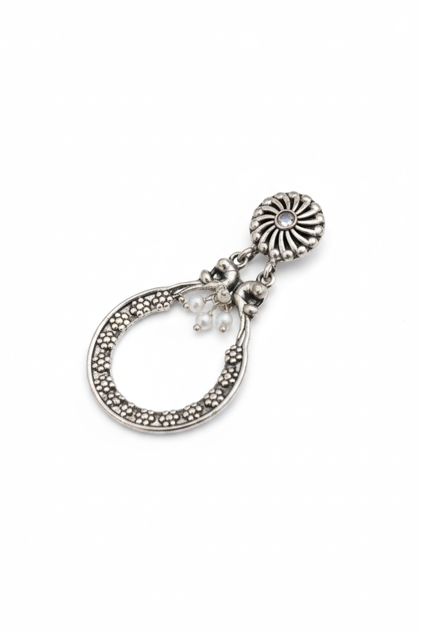 Metal Dangler Earrings-532