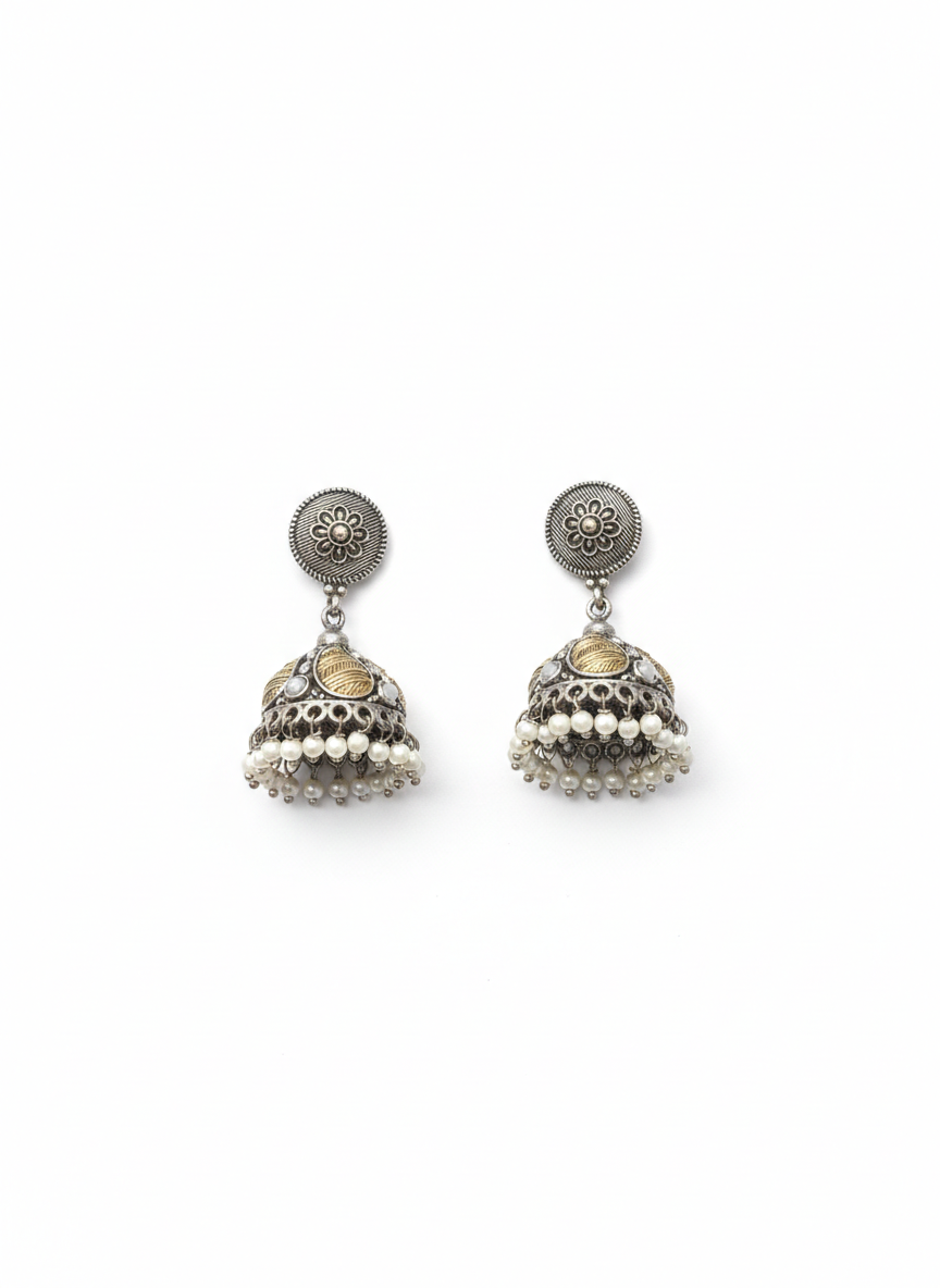 Metal Dangler Earrings-551