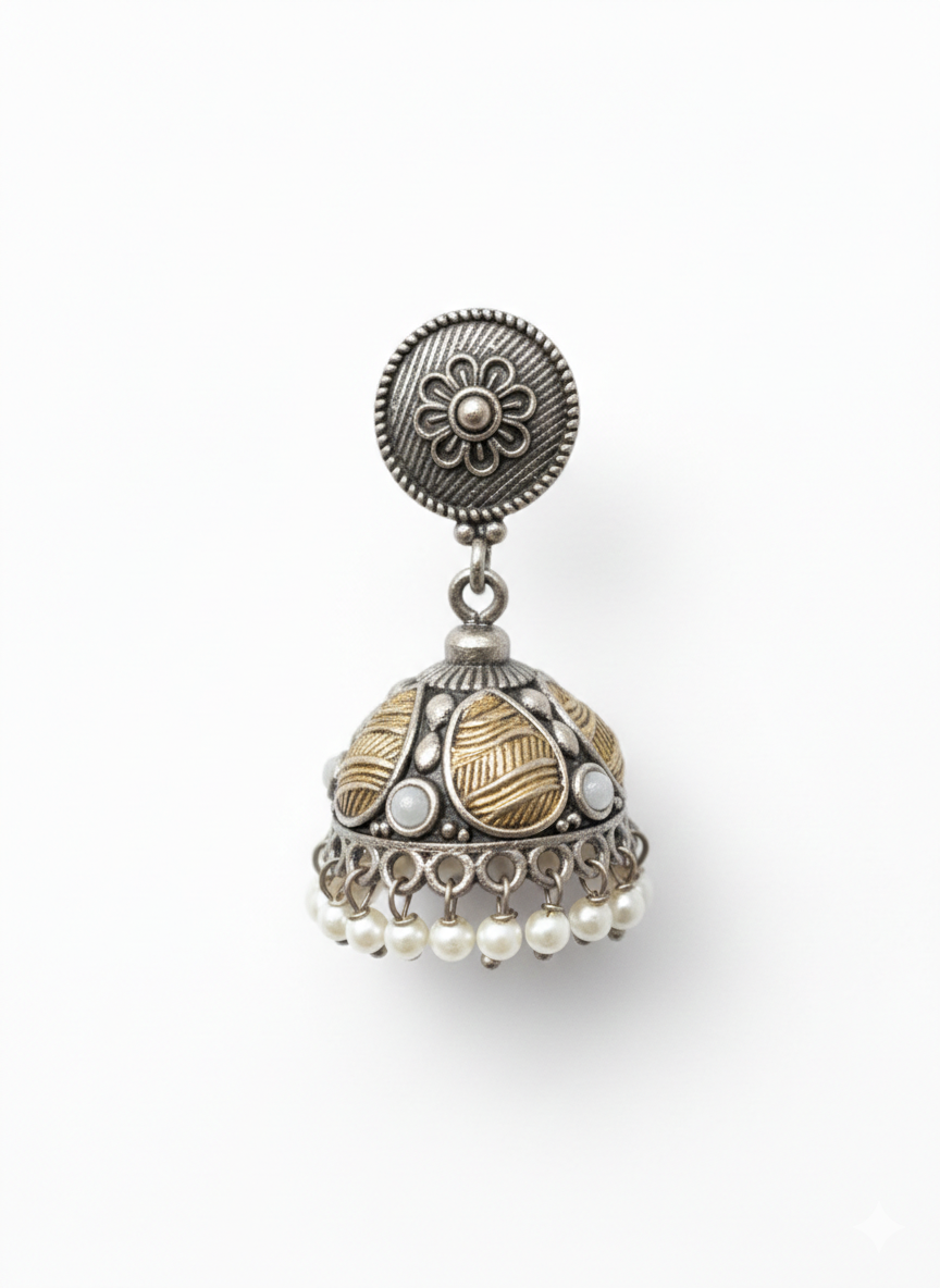 Metal Dangler Earrings-551