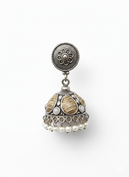 Metal Dangler Earrings-551