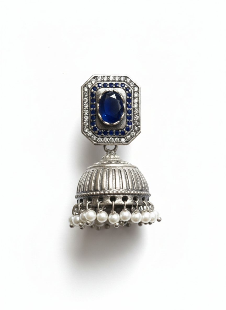 Metal Dangler Earrings-535