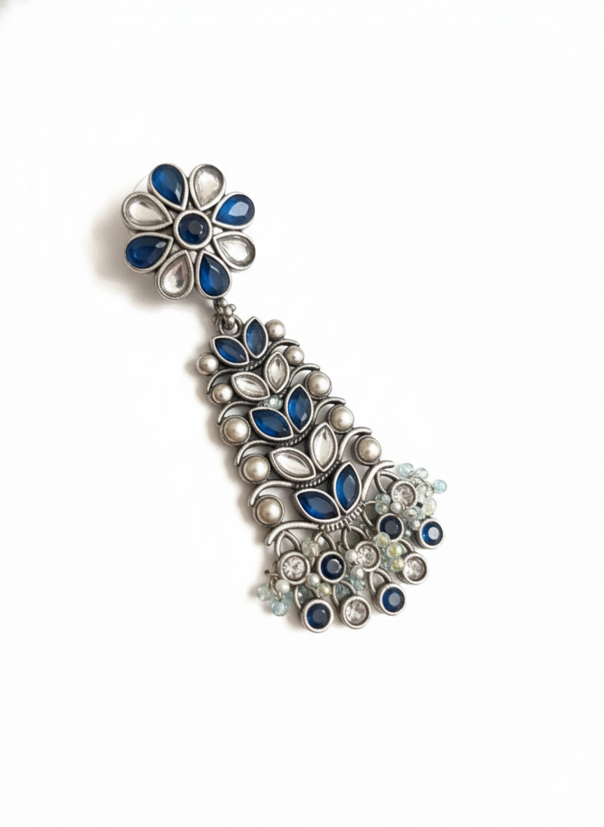 Metal Dangler Earrings-545