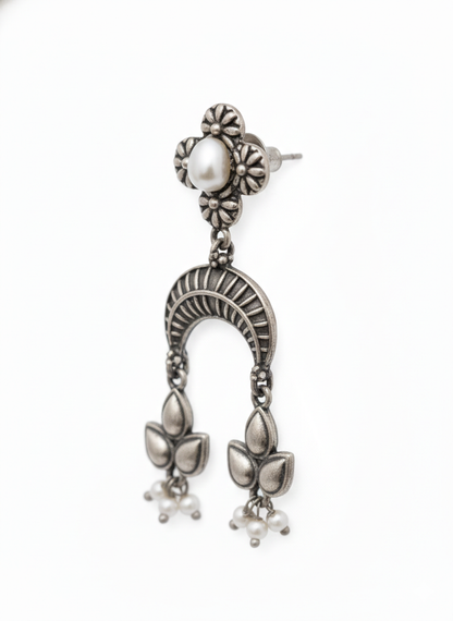 Metal Dangler Earrings-569