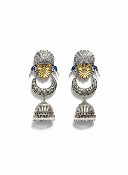 Metal Dangler Earrings-573