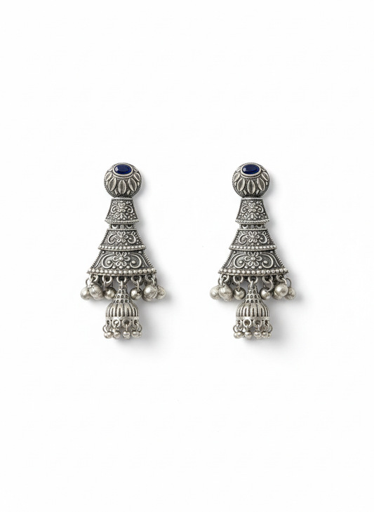 Metal Dangler Earrings-591