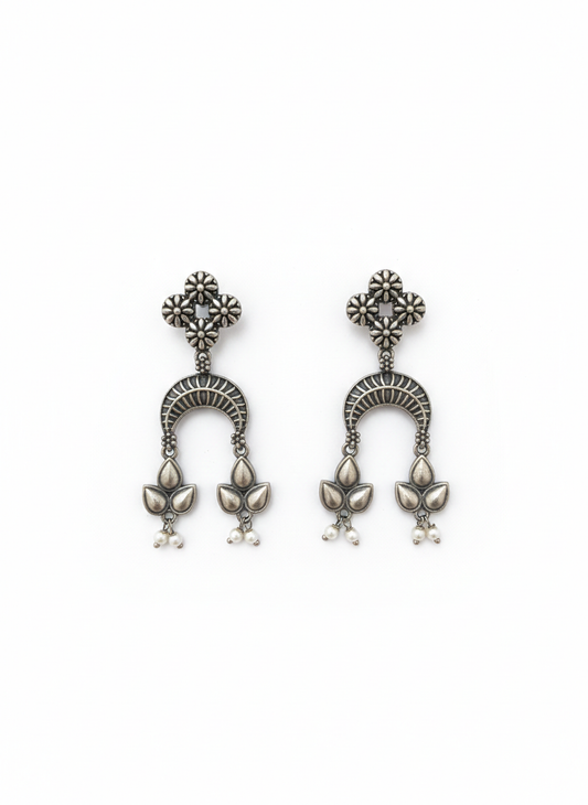 Metal Dangler Earrings-601