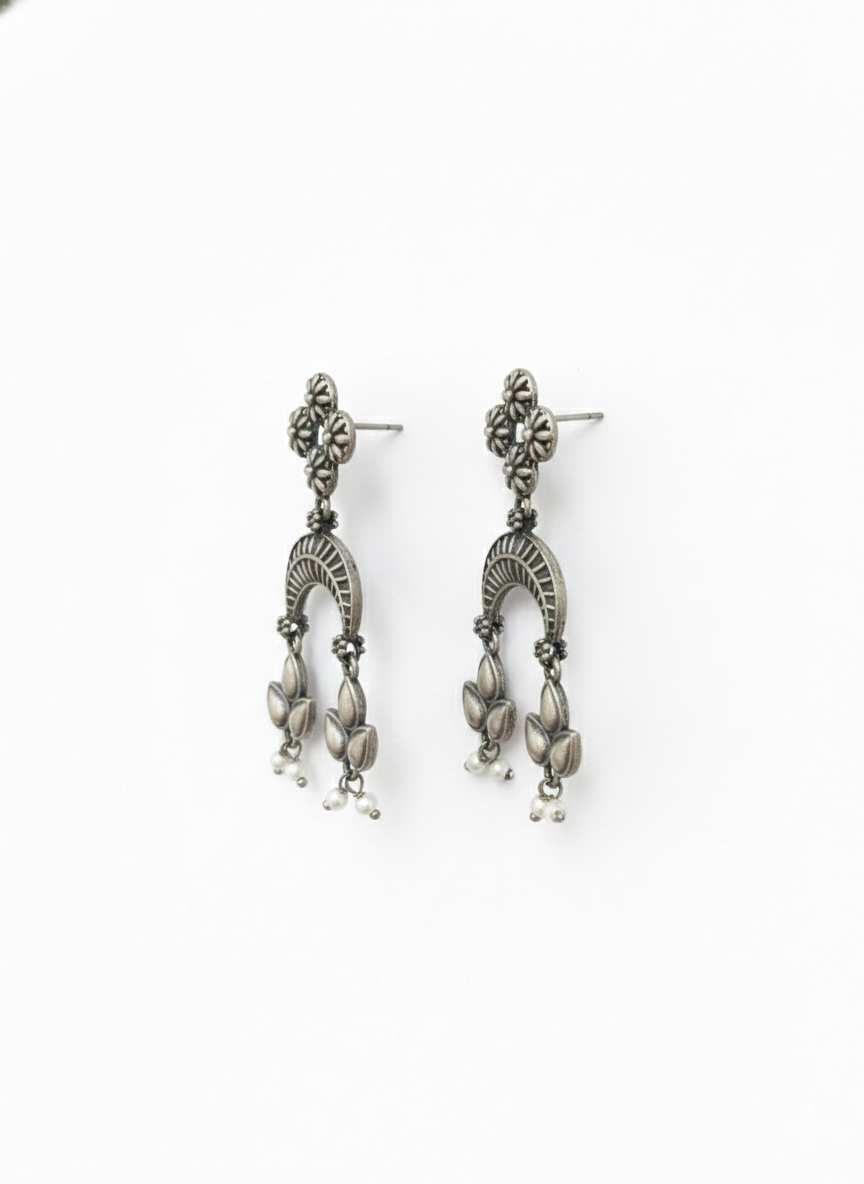 Metal Dangler Earrings-601