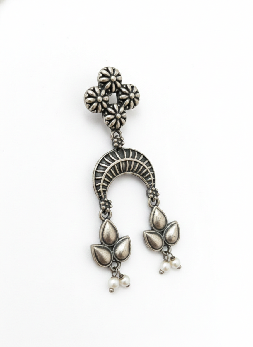 Metal Dangler Earrings-601