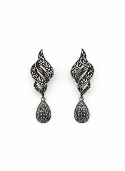 Metal Dangler Earrings-614