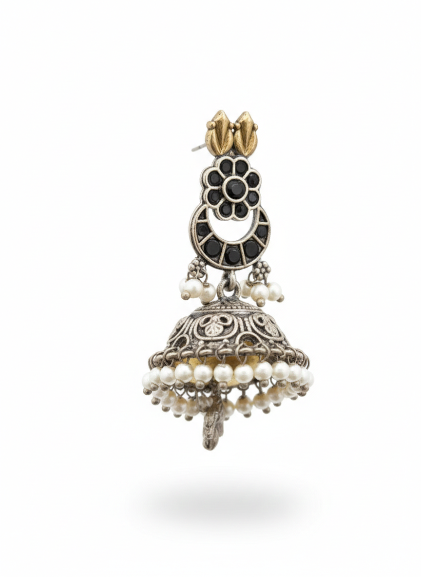 Metal Dangler Earrings-609