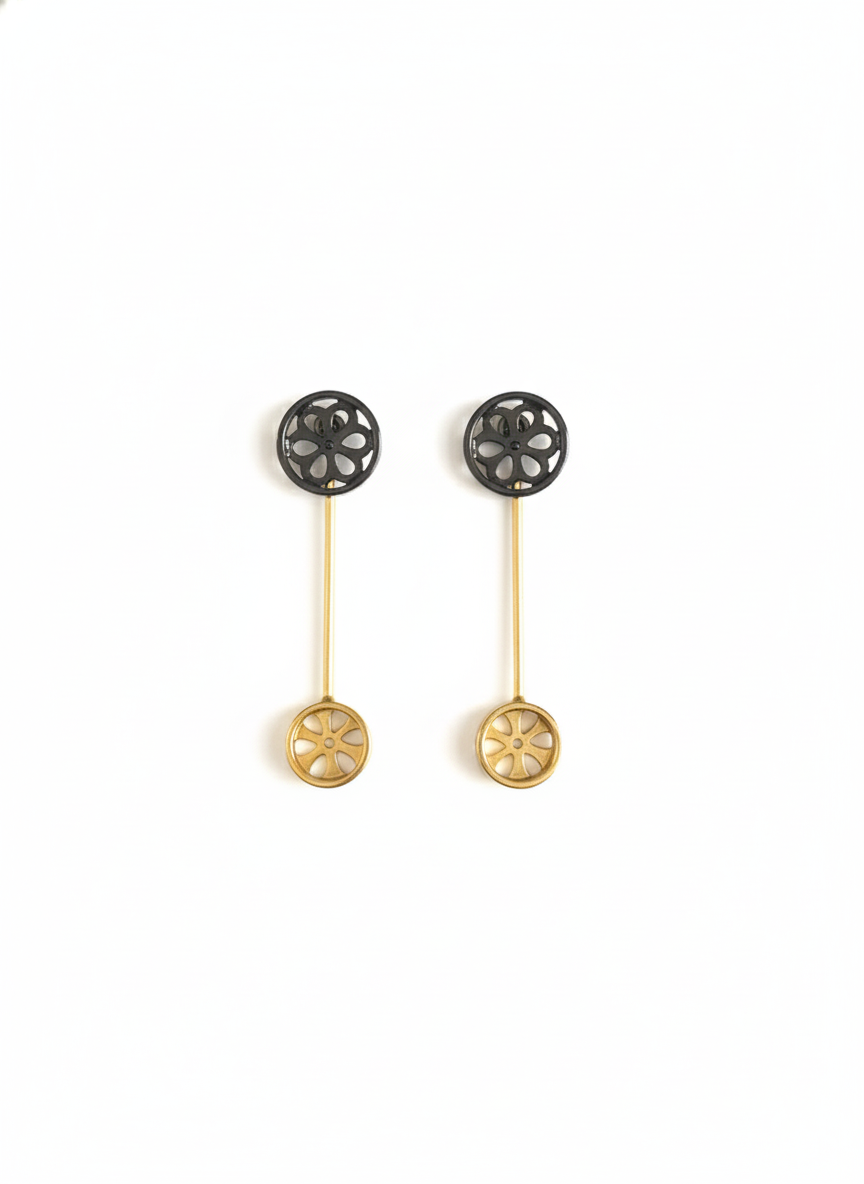 Modern Western Earrings-0124-1099