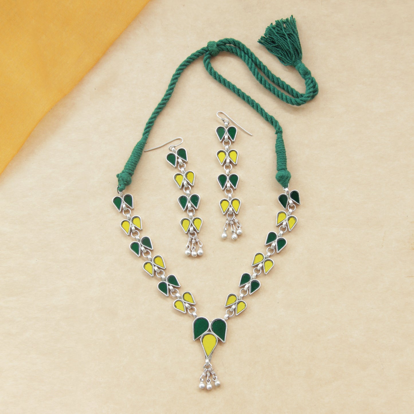 Handcrafted Festival Glass Necklace