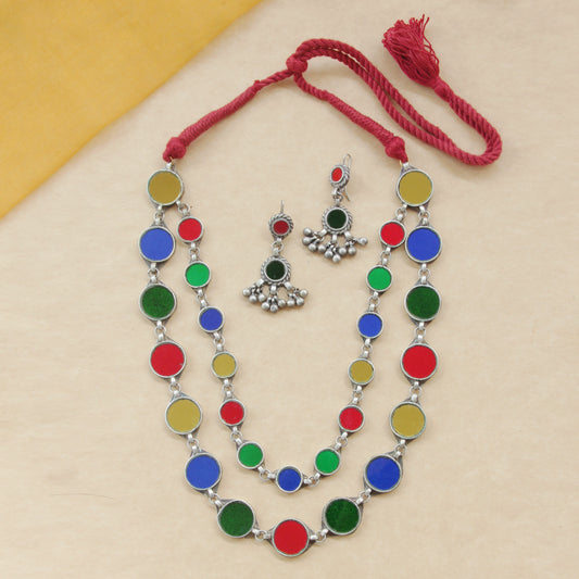 Royal Glass Jewelry for Garba Nights