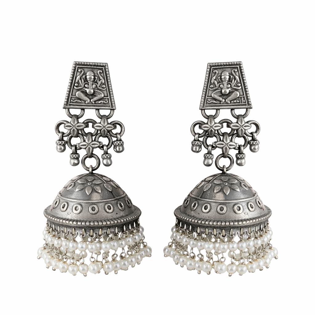 Metal Dangler Earrings-602